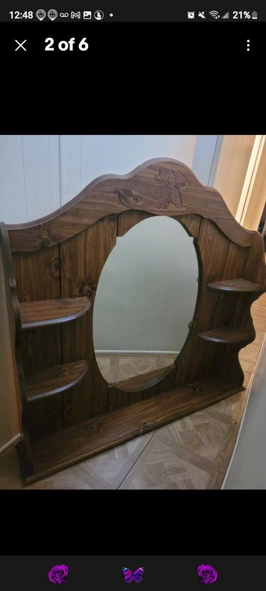 ☆ Mirror W/Shelfs ☆
