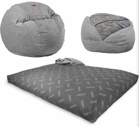 USED: FUR BY CORDAROY’S KING SIZE BEAN BAG $350 OBO