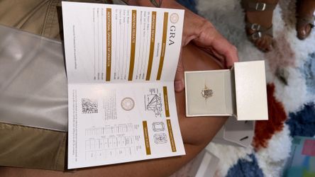 Maxine moissanite engagement ring