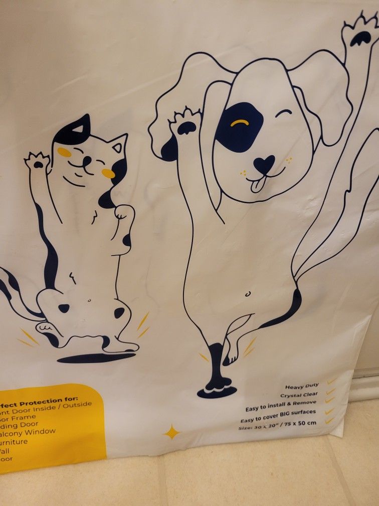 Door Scratch Protector for dogs and cats *NEW*
