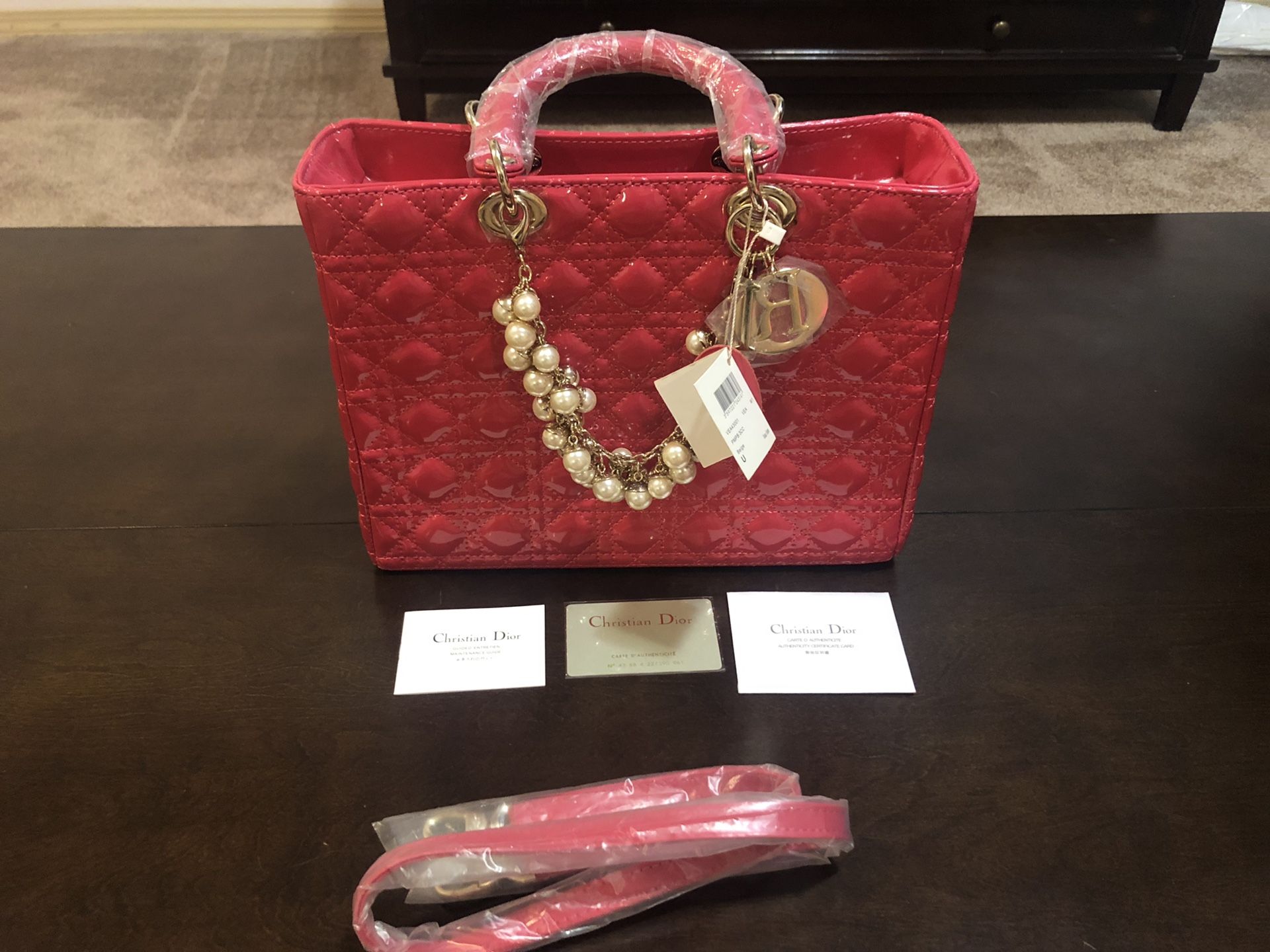 Large Dior hand bag new