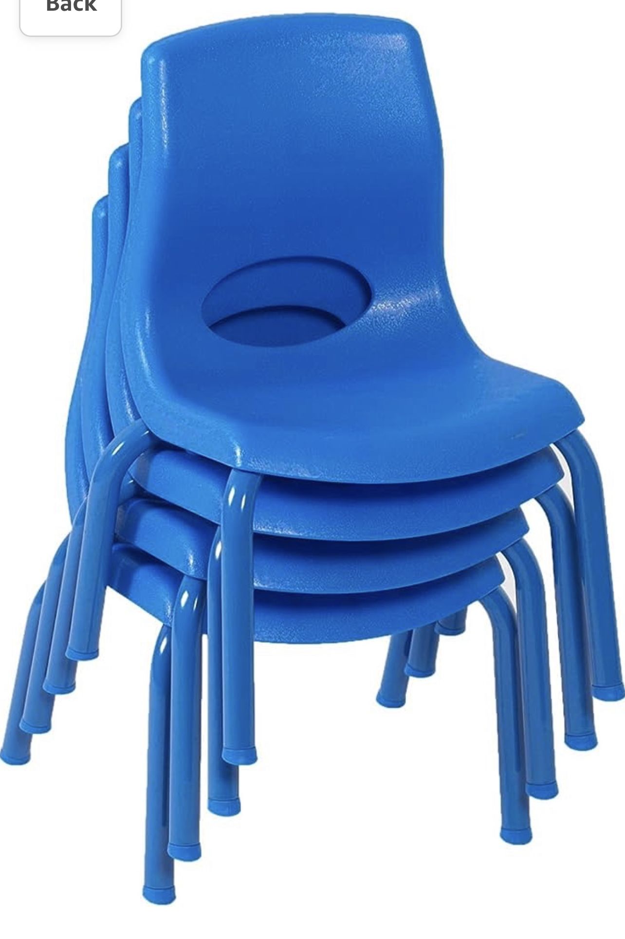 Brand New In The Box- Angeles MyPosture 8"h Desk Chairs for Boys/Girls, Preschool/Homeschool/Daycare/Playroom Kids Chairs, Flexible Seating for Classr