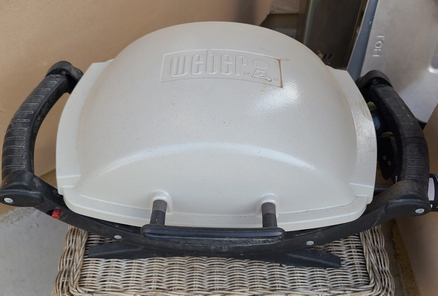 Weber BBQ works great compact tailgate rv