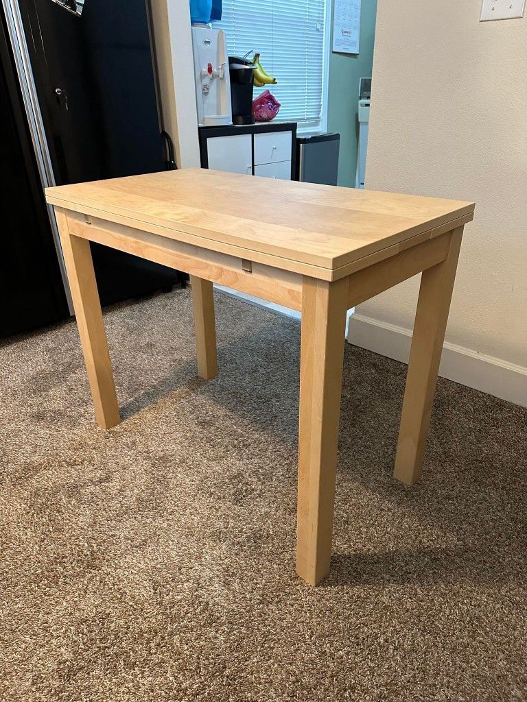 IKEA Bjursta Small Solid Wood Dining Table / Desk for Sale in