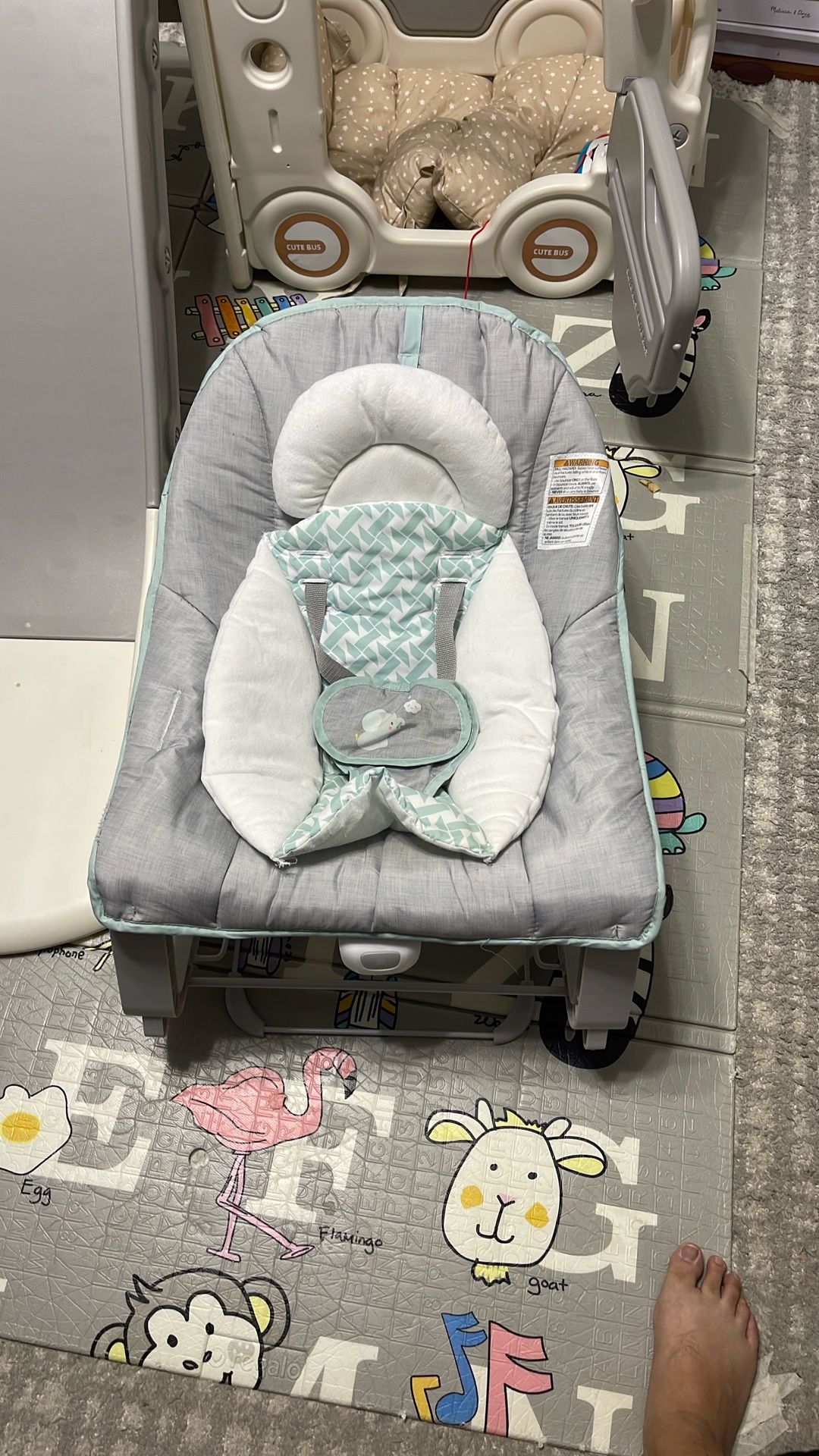 Ingenuity Keep Cozy 3-in-1 Grow with Me Vibrating Baby Bouncer