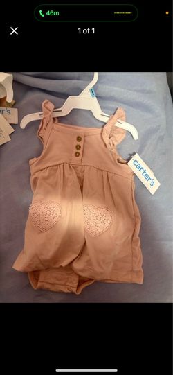 Carters baby girl romper