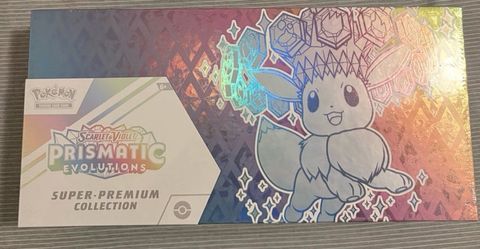 Pokémon Scarlet & Violet Prismatic Evolutions Super-Premium Collection