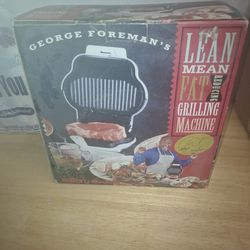 George Foremans Lean Mean Fat Grilling Machine 