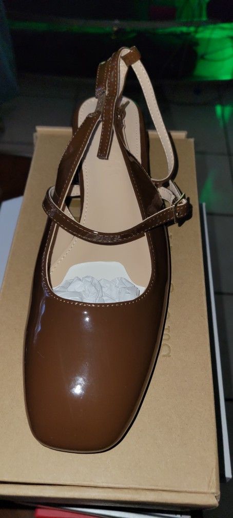 Square Toe Mary Jane