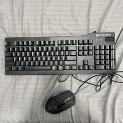 Gaming Keyboard and Mouse