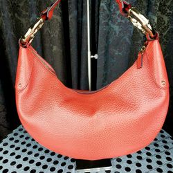 Authentic GUCCI Hobo Bag Red Coral $600