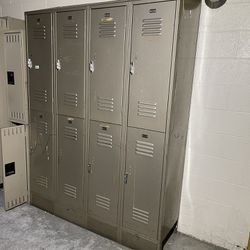 Penco 8 Spot Cubby Locker Set Cubbie Gym Office Storage 