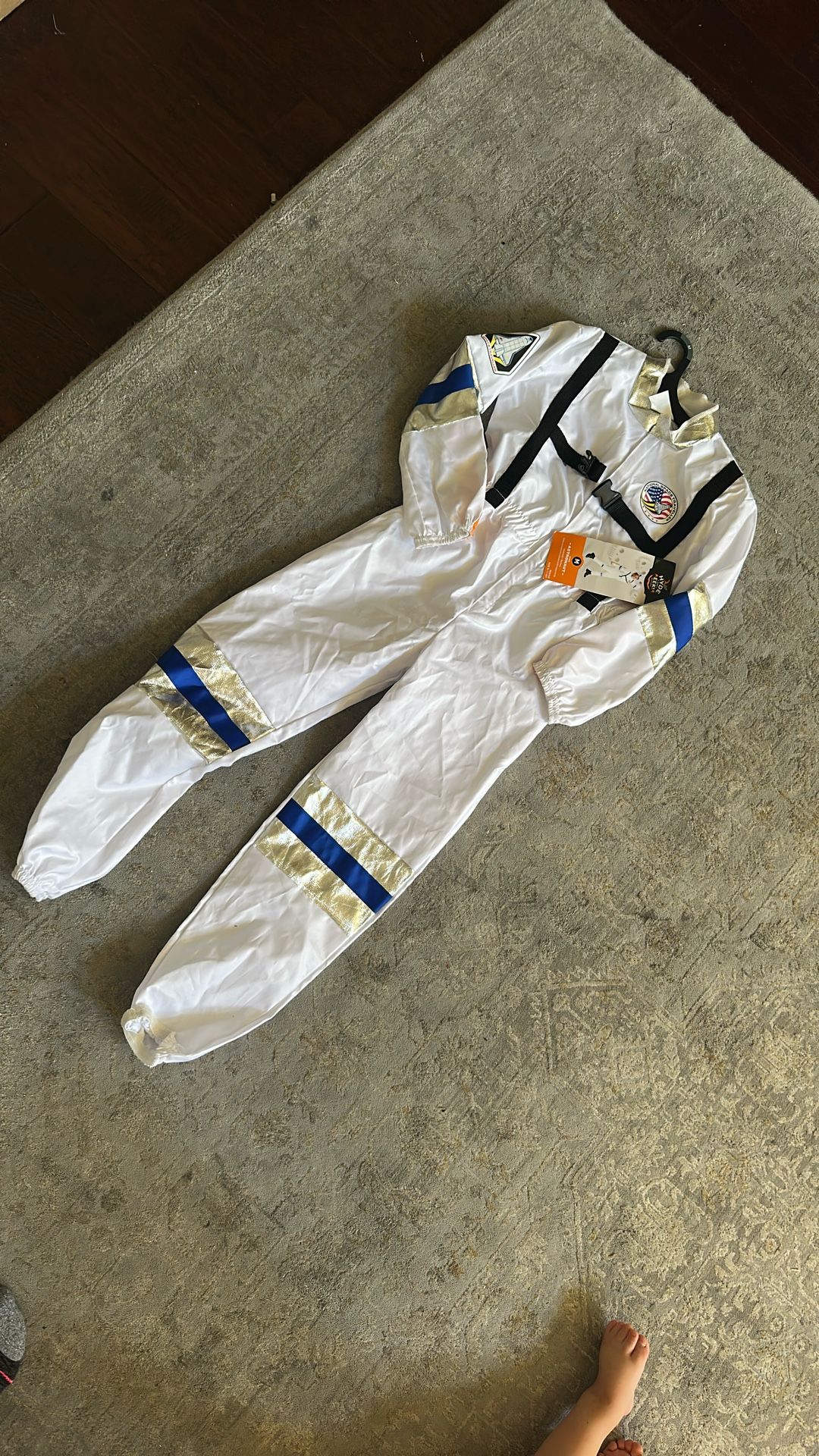 Hyde eek astronaut Costume Jumpsuit Kids M 8-10