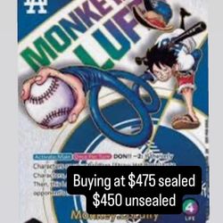 Buying One Piece Luffy Dodger Promos