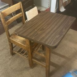 Desk And Chair In One