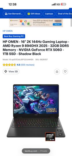 Omen laptop