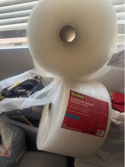 Packing materials - bubble wrap new and used