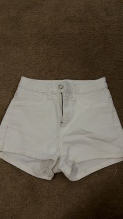 Target White Jean Shorts