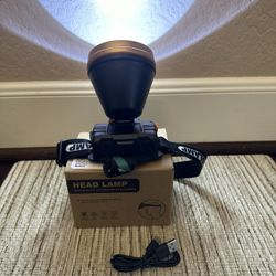 Headlamp Rechargeable 