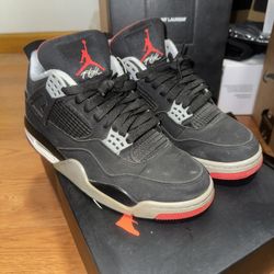 JORDAN 4 BRED SIZE 8 (2019)