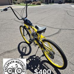 Gas Bike Motorized Bicycle Motor Bikes Beach Cruiser Delivery Available