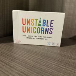 Unstable Unicorns Card Game Like New