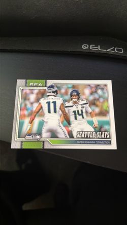 Topps Seattle Seahawks Seattle Slays Trading Card