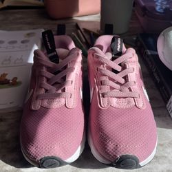 Nike- Pink girls Slip-On Shoes Size 10C -