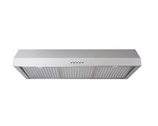 36 in. W Under Cabinet Range Hood in Stainless Steel