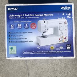 Brother Sewing Machine JX2517 New