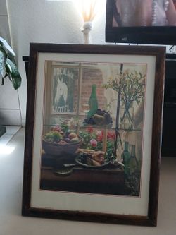 Southwestern Print Fruit and Wine