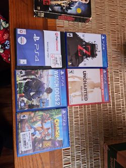4 Ps4 Games All Well Taken Care Of