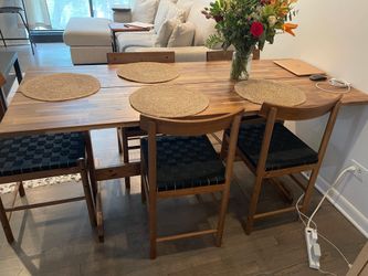 IKEA Dining Table Set with 6 Chairs
