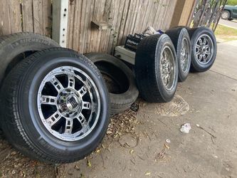 8 lug rims tires