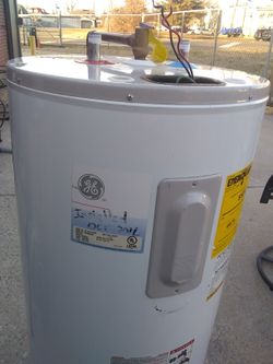 GE 50 Gallon Electric Hot Water Heater Energy Saver Very Efficient And  Excellent New Condition Works Perfectly And Ready For Immediate Use for  Sale in Philadelphia, PA - OfferUp