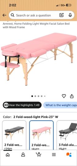 Lash/ massage bed