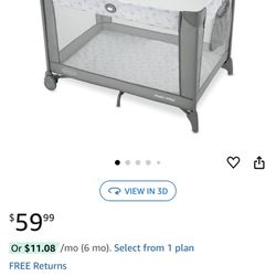 Graco Pack n Play Portable Playard, Reign with Compact Fold and Mesh Storage