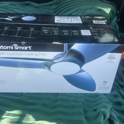 Smart WiFi Outdoor Ceiling Fan 