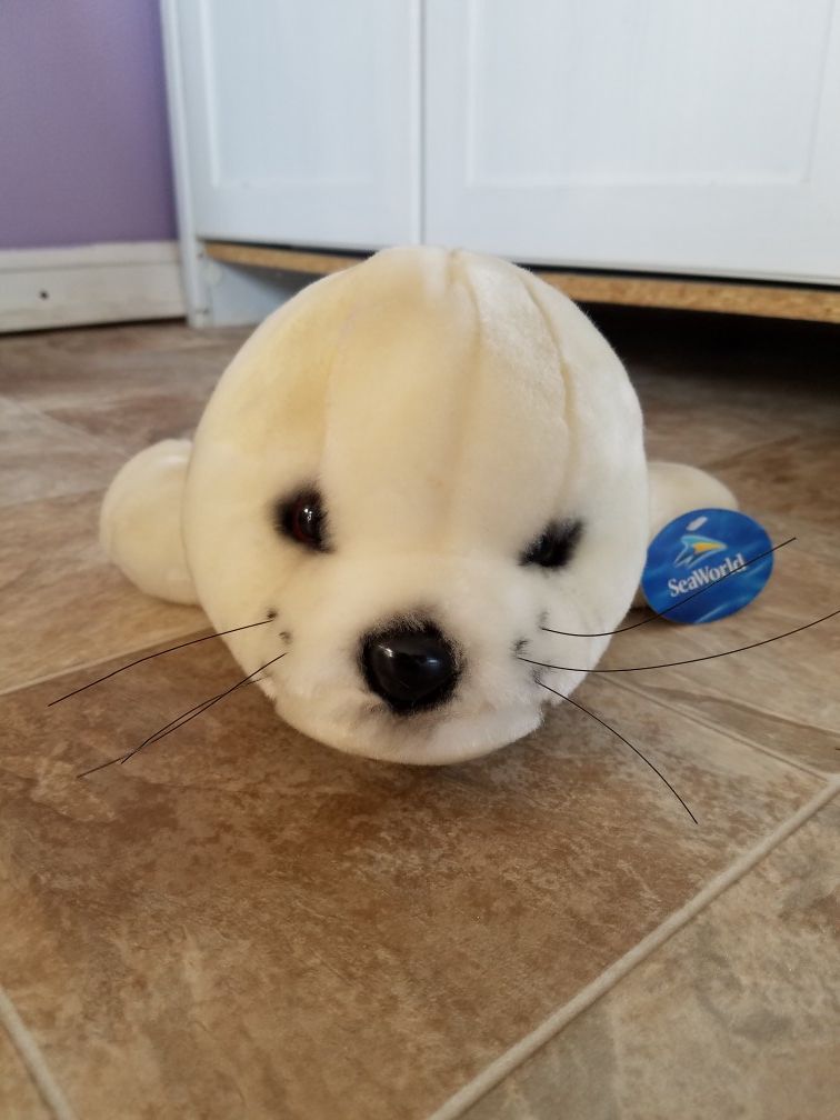 SeaWorld Seal Plush