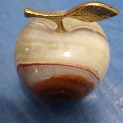 Apple Paperweight marble