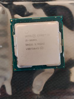 Intel i5-9600k unlocked