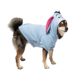 NWT Woof Disney's Eeyore Pet Costume Hoodie Halloween Costume Size S,M,L, XL