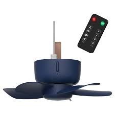 USB Powered 4 Speed Remote Control Hanging Ceiling Fan for Camping and Outdoors