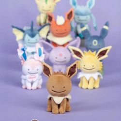 Pokemon Center Ditto Eeveelutions (Full Set of 9) w/ Tags NEW US VERSION/IN HAND