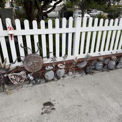 Metal Yard Decor 
