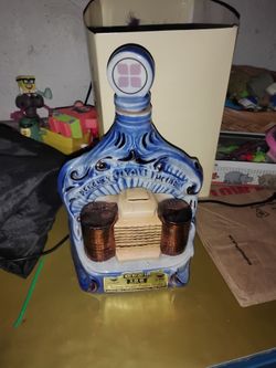 Vintage liquor bottle