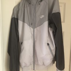 Nike Windbreaker White/gray