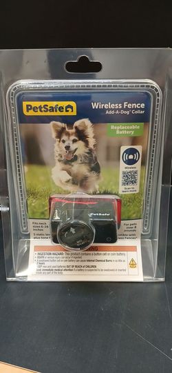 ​Brand New PetSafe Wireless Fence Add-A-Dog Collar
Model: PIF-275-19