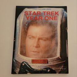 Vintage Star Trek Year One Book from 1987