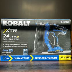 Kobalt XTR Max 16G Finish Nailer